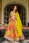Mehvish Vol 29 By Dani Creation Tabby Silk Lehenga Choli